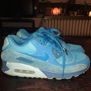 Bright Blue Air Max 90's Women's 9